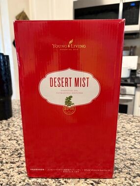 Like new In box Young Living Desert Mist Essential Oil Ultrasonic Diffuser.